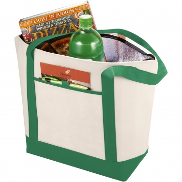 Logo trade promotional merchandise image of: Lighthouse non-woven cooler tote 21L