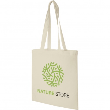 Logo trade promotional merchandise image of: Madras 140 g/m² cotton tote bag 7L