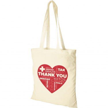 Logotrade advertising product picture of: Madras 140 g/m² cotton tote bag 7L