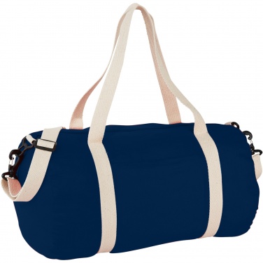 Logo trade promotional gifts picture of: Cochichuate cotton barrel duffel bag 25L