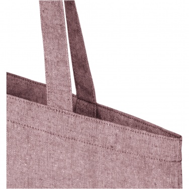 Logo trade promotional merchandise image of: Pheebs 150 g/m² recycled tote bag 7L