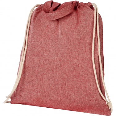 Logo trade promotional gifts picture of: Pheebs 150 g/m² recycled drawstring bag 6L
