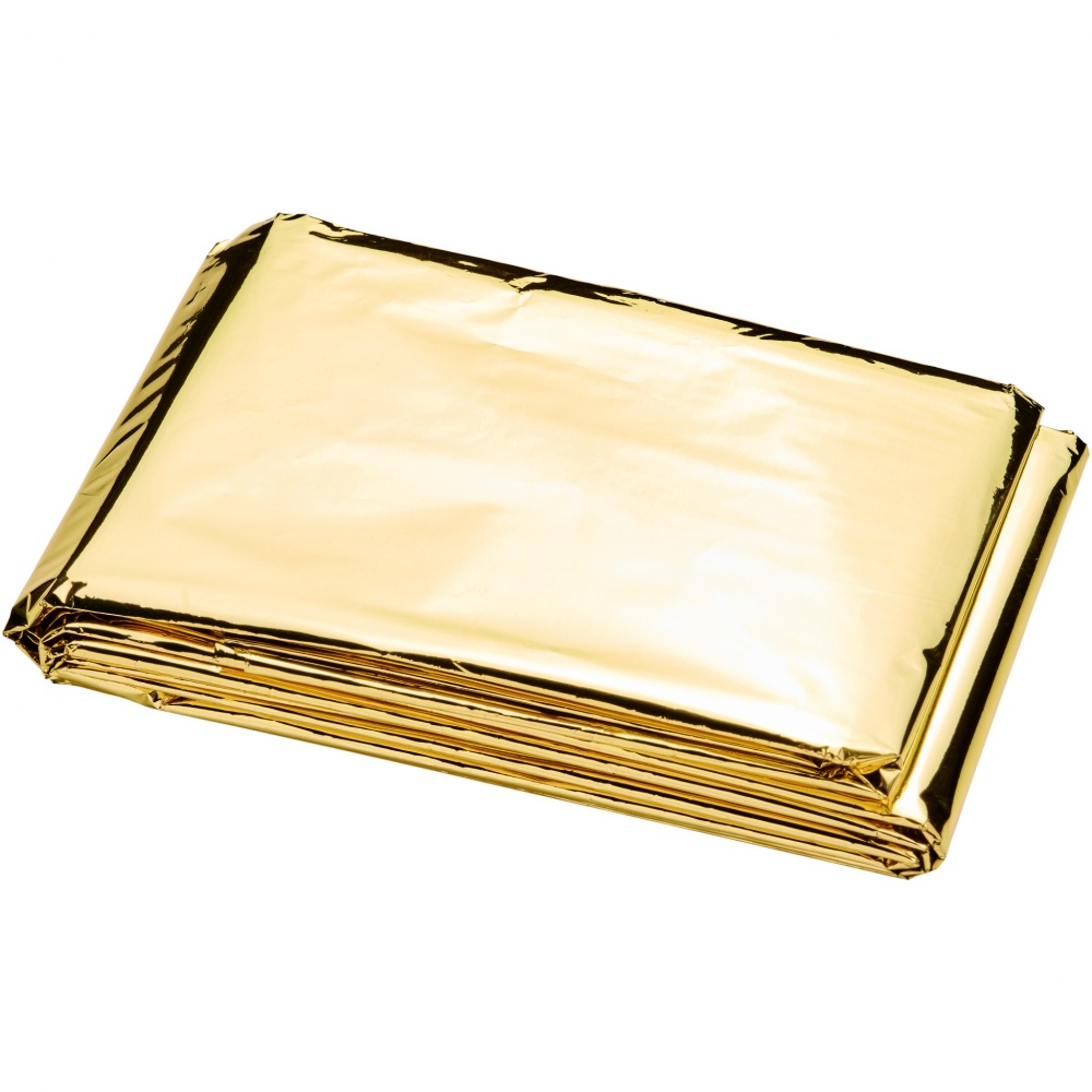 Logo trade promotional giveaway photo of: Frederik 2-function emergency blanket