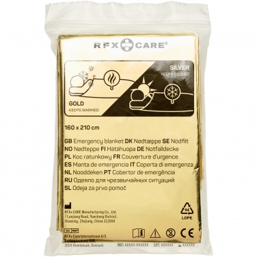 Logo trade promotional giveaways picture of: Frederik 2-function emergency blanket