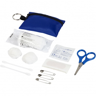 Logo trade corporate gifts picture of: Valdemar 16-piece first aid keyring pouch