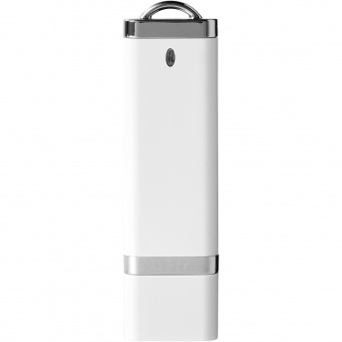 Logo trade advertising products image of: Flat 4GB USB flash drive