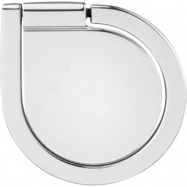Logo trade business gifts image of: Cell aluminium ring phone holder