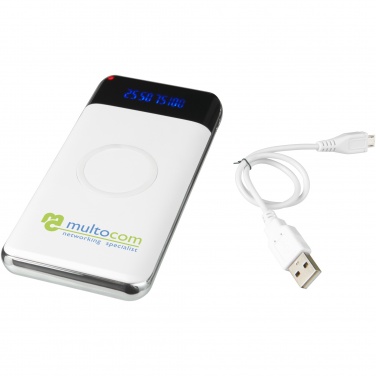 Logotrade promotional merchandise image of: Constant 10.000 mAh wireless power bank with LED