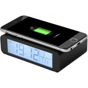 Logotrade promotional giveaway picture of: Seconds 5W wireless charging clock