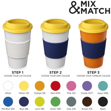 Logotrade promotional item picture of: Americano® 350 ml insulated tumbler with grip