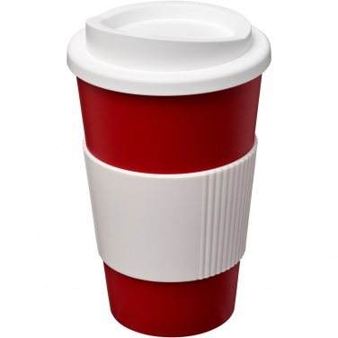 Logo trade advertising product photo of: Americano® 350 ml insulated tumbler with grip