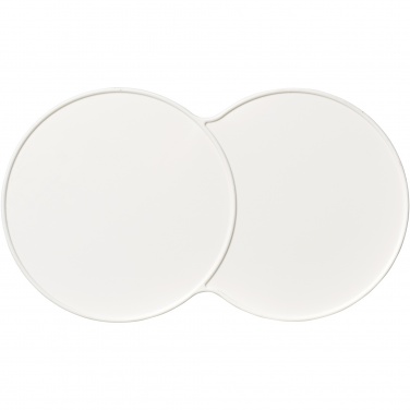 Logo trade advertising products image of: Sidekick plastic coaster