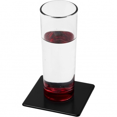 Logo trade advertising products image of: Terran square coaster with 100% recycled plastic