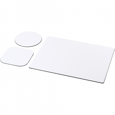 Logotrade promotional giveaway picture of: Brite-Mat® mouse mat and coaster set combo 1