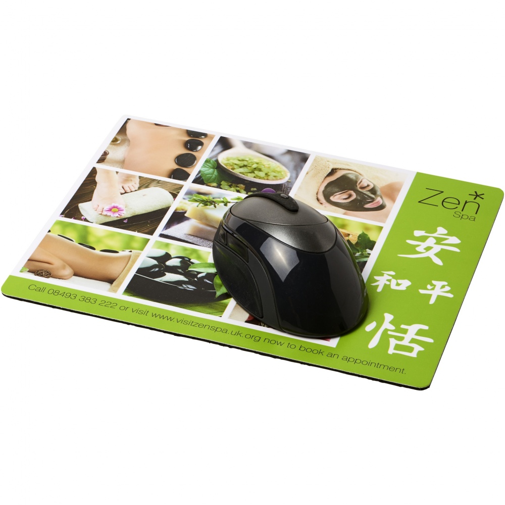 Logo trade promotional items picture of: Q-Mat® rectangular mouse mat