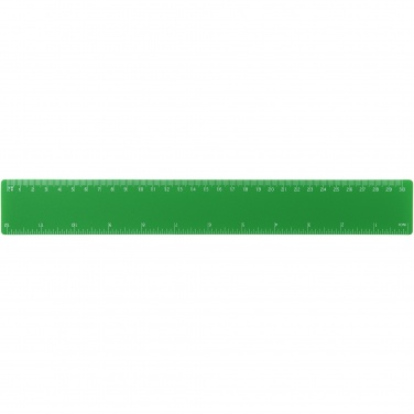 Logo trade promotional giveaway photo of: Rothko 30 cm plastic ruler