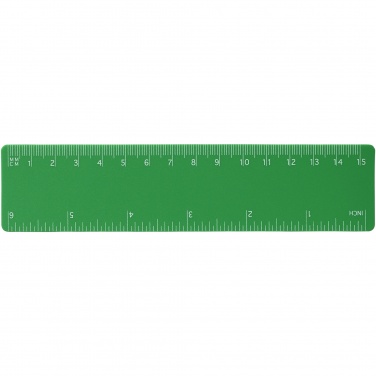 Logo trade advertising products picture of: Rothko 15 cm plastic ruler