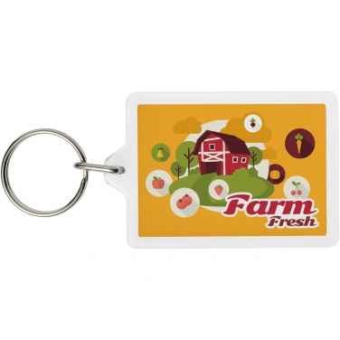 Logo trade advertising product photo of: Vito C1 rectangular keychain