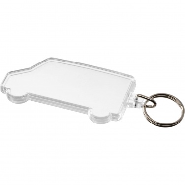 Logotrade promotional item picture of: Combo van-shaped keychain