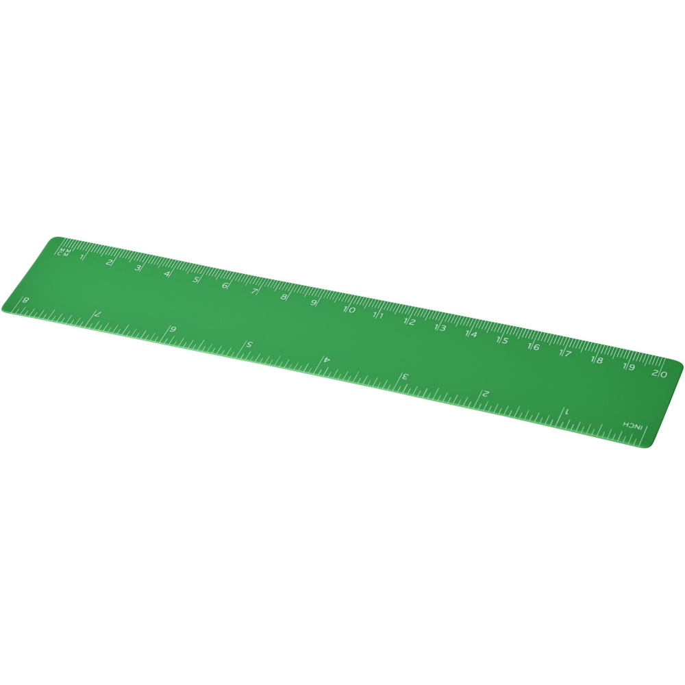 Logo trade promotional products image of: Rothko 20 cm plastic ruler