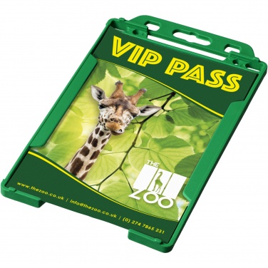 Logo trade advertising product photo of: Pierre plastic card holder