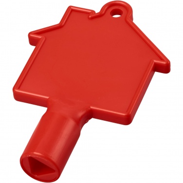 Logotrade promotional gift picture of: Maximilian house-shaped utility key