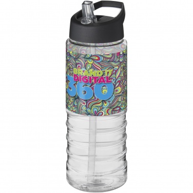 Logotrade promotional item image of: H2O Active® Treble 750 ml spout lid sport bottle