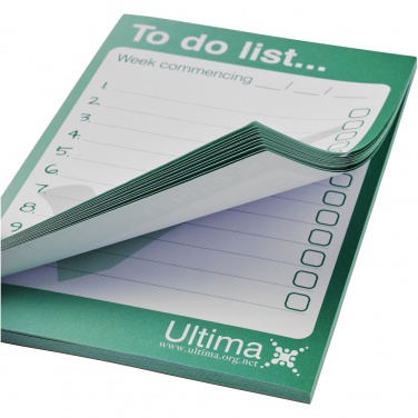 Logo trade promotional giveaway photo of: Desk-Mate® A6 notepad