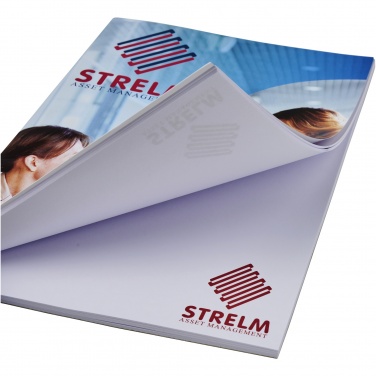 Logo trade promotional gift photo of: Desk-Mate® A5 notepad wrap over cover