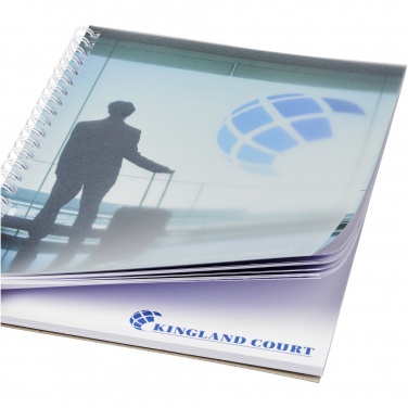 Logotrade promotional product picture of: Desk-Mate® wire-o A5 notebook PP cover
