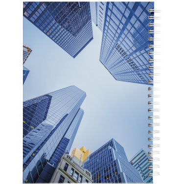 Logotrade promotional product picture of: Wire-o A5 notebook hard cover