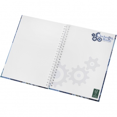 Logotrade corporate gifts photo of: Wire-o A5 notebook hard cover