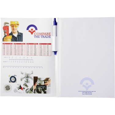 Logotrade promotional giveaway image of: Essential conference pack A4 notepad and pen