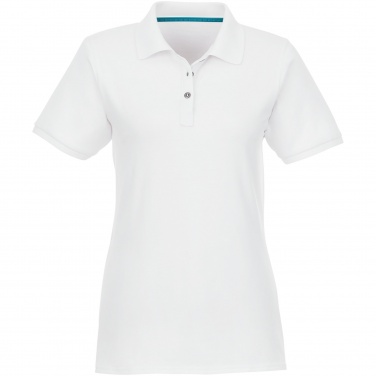 Logotrade business gift image of: Beryl short sleeve women's organic recycled polo