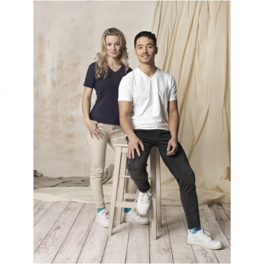 Logotrade promotional giveaway picture of: Kawartha short sleeve men's organic V-neck t-shirt