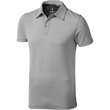 Logo trade promotional merchandise image of: Markham short sleeve men's stretch polo
