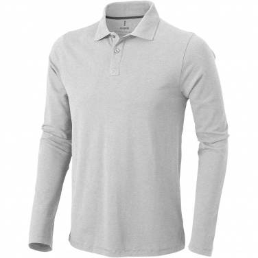 Logotrade promotional gift image of: Oakville long sleeve men's polo