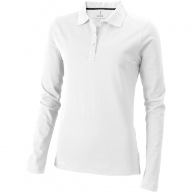 Logotrade promotional giveaway picture of: Oakville long sleeve women's polo