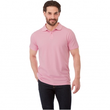 Logo trade promotional merchandise photo of: Helios short sleeve men's polo