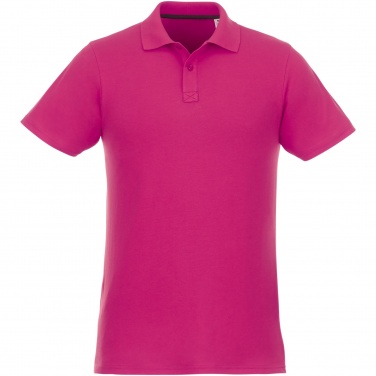 Logo trade advertising products picture of: Helios short sleeve men's polo