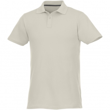 Logo trade business gifts image of: Helios short sleeve men's polo