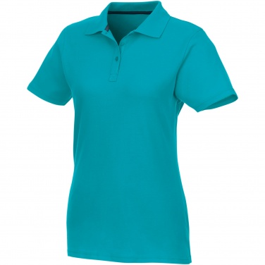 Logo trade advertising products image of: Helios short sleeve women's polo