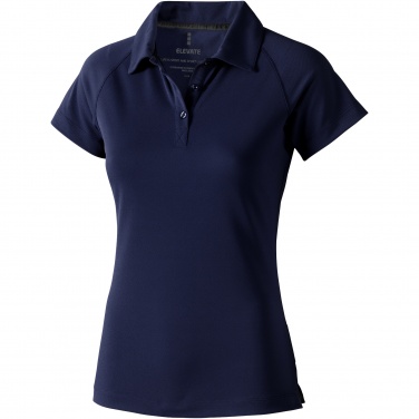 Logo trade corporate gifts image of: Ottawa short sleeve women's cool fit polo
