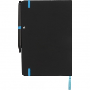 Logo trade advertising products picture of: Noir Edge medium notebook