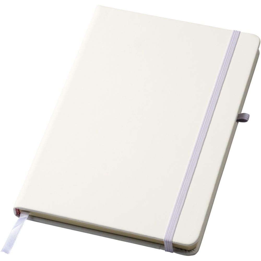 Logotrade promotional gift picture of: Polar A5 notebook with lined pages