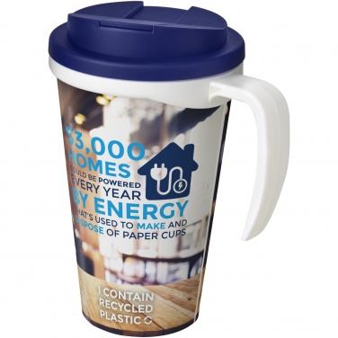 Logo trade promotional merchandise image of: Brite-Americano® Grande 350 ml mug with spill-proof lid