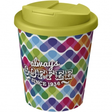 Logo trade promotional products image of: Brite-Americano® Espresso 250 ml tumbler with spill-proof lid