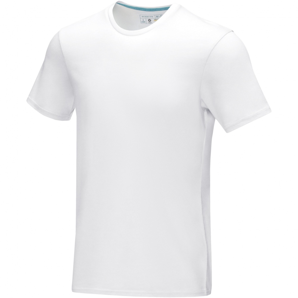 Logo trade promotional product photo of: Azurite short sleeve men’s organic t-shirt