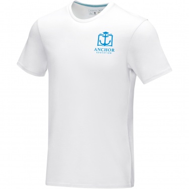 Logo trade advertising product photo of: Azurite short sleeve men’s organic t-shirt