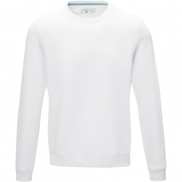 Logo trade business gift photo of: Jasper men’s organic recycled crewneck sweater
